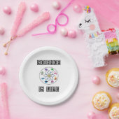 Wetenschap is leven papieren bordje (Feest)