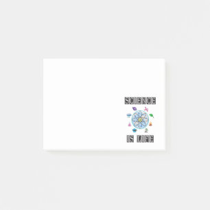 Wetenschap is leven post-it® notes