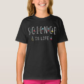 Wetenschap is leven t-shirt (Voorkant)
