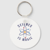 Wetenschap is Magic Nerd Sleutelhanger (Voorkant)