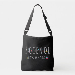 Wetenschap is magie crossbody tas