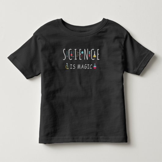 Wetenschap is magie kinder shirts (Voorkant)