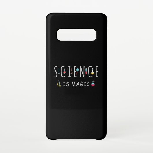 Wetenschap is magie samsung galaxy hoesje (Achterkant)