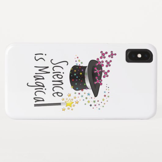 Wetenschap is Magisch Case-Mate iPhone Case (Achterkant (horizontaal))