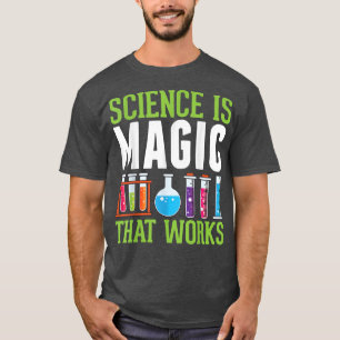 Wetenschap is Magisch dat het Little Scientist gra T-shirt