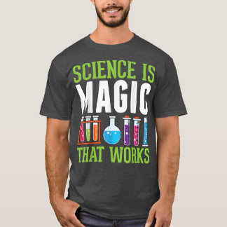 Wetenschap is Magisch dat het Little Scientist gra T-shirt
