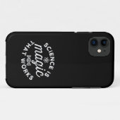 WETENSCHAP IS MAGISCH DAT WERKT Case-Mate iPhone CASE (Achterkant (horizontaal))