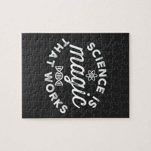 WETENSCHAP IS MAGISCH DAT WERKT LEGPUZZEL (Horizontaal)