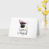 Wetenschap is Magisch Kaart (Gele Bloem)