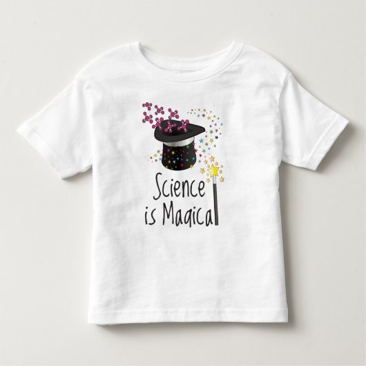 Wetenschap is Magisch Kinder Shirts (Voorkant)