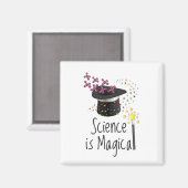 Wetenschap is Magisch Magneet (Voorkant / Achterkant)
