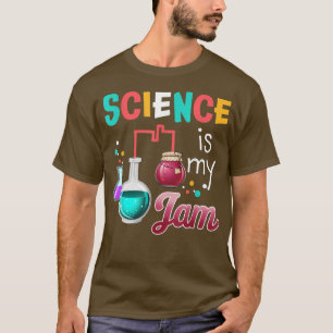 Wetenschap is mijn Jam Funny Teacher Science Lab T-shirt