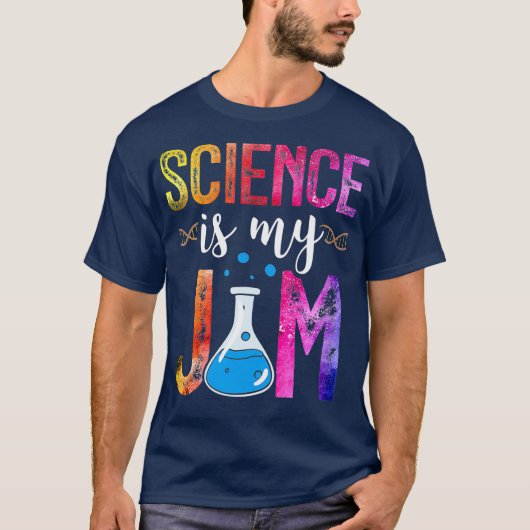 Wetenschap is mijn Jam Scientist Wetenschap is mij T-shirt (Voorkant)