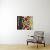 Wetenschap is Natuurkunde of Stempelverzameling Wandkleed (In Situ (horizontaal))