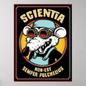 Wetenschap is niet altijd  poster (Voorkant)