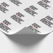 WETENSCHAP IS REAL CADEAUPAPIER (Hoek)