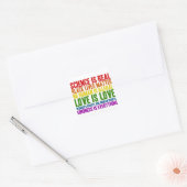 Wetenschap is Real Love Stickers (Envelop)