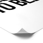 WETENSCHAP IS REAL POSTER (Hoek)