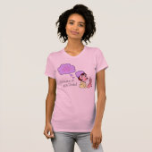 Wetenschap is voor Girls T-shirt (Voorkant volledig)
