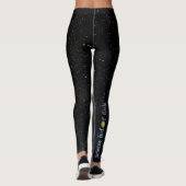Wetenschap is voor meisjes - Calf Logo Leggings (Achterkant)