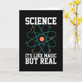 Wetenschap is zoals Magisch maar Echte Kaart (Gele Bloem)