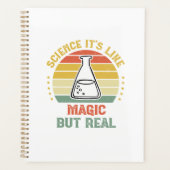 Wetenschap is zoals Magisch maar Echte Planner (Voorkant)