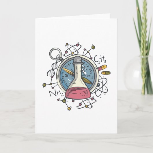 Wetenschap Kaart (Voorkant)