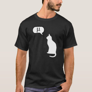 Wetenschap Kat - Wiskunde Kat, Statistiek Kat, Bio T-shirt
