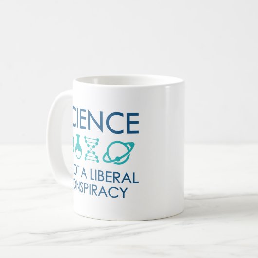 Wetenschap Koffiemok (Voorkant links)