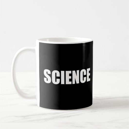 Wetenschap Koffiemok (Links)