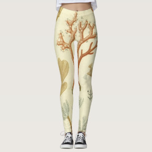Wetenschap leerboek Biologie,  koraaldieren Leggings