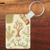 Wetenschap leerboek Biologie,  koraaldieren Sleutelhanger (Achterkant)