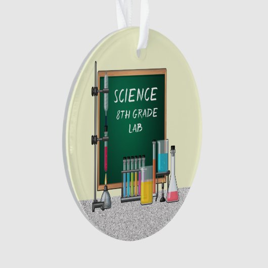 Wetenschap - Leraar - Ornament (voorkant)