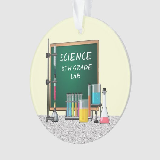 Wetenschap - Leraar - Ornament (voorkant)