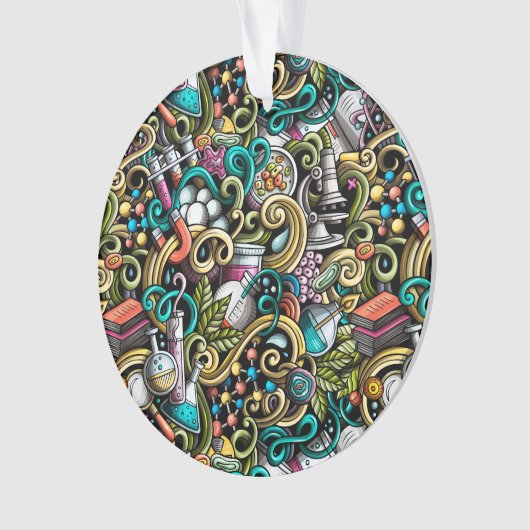 Wetenschap - Leraar - Ornament (voorkant)