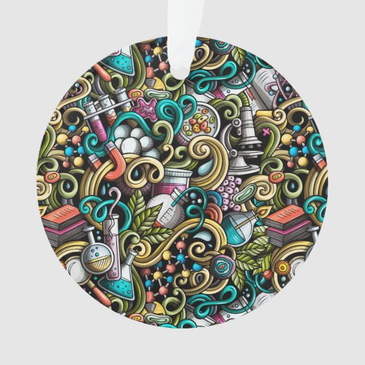 Wetenschap - Leraar - Ornament (voorkant)