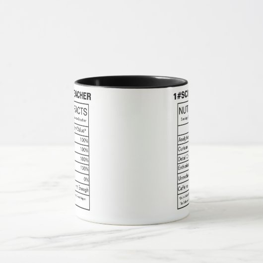 Wetenschap Leraar Voeding Feiten, Wetenschap Leraa Mok (Midden)