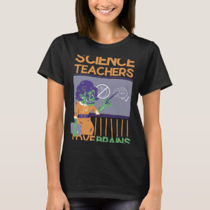 Wetenschap Leraren houden van hersenen Halloween z T-shirt
