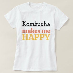 Wetenschap maakt me gelukkig Citat Vibrant Modern T-shirt