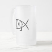 Wetenschap Matglas Bierpul (Voorkant links)