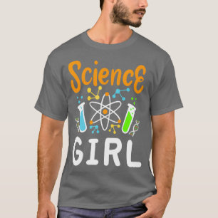 Wetenschap Meisje Wetenschap Leraar Toekomstige Ch T-shirt