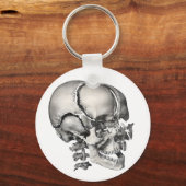 Wetenschap Menselijke Anatomie, Antiek schedel Sleutelhanger (Voorkant)