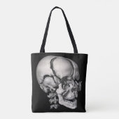  Wetenschap Menselijke Anatomie, Antiek schedel Tote Bag (Achterkant)