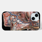  wetenschap menselijke anatomie, gezicht met neus Case-Mate iPhone case (Achterkant (horizontaal))