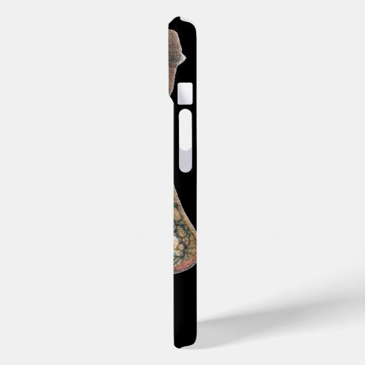  wetenschap menselijke anatomie, gezicht met neus Case-Mate iPhone case (Achterkant / Links)