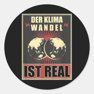Wetenschap Milieubescherming Nerd Wetenschapsclaim Ronde Sticker