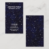 Wetenschap Natuurkunde Ruimte Universum Elegant Pl Visitekaartje (Voorkant / Achterkant)