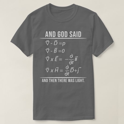 Wetenschap Nerd of Physicians Formule & Physics To T-shirt (Design voorkant)
