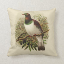  wetenschap NZ Birds - Kereru Square Cushion