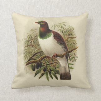  wetenschap NZ Birds - Kereru Square Cushion Kussen